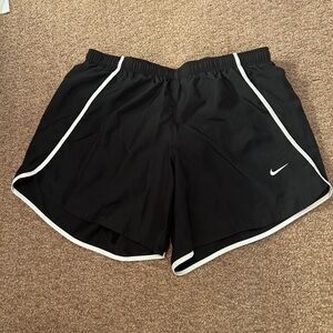 Nike Dri Fit Running Shorts Black Size XL Womens